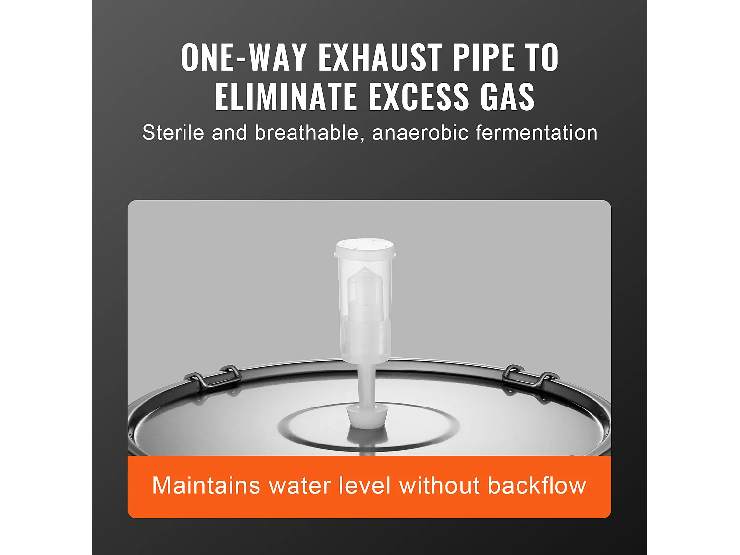 Brouwtank, SucceBuy 60-L Roestvrijstalen Thuisbrouwtankset met Bierfermentor
