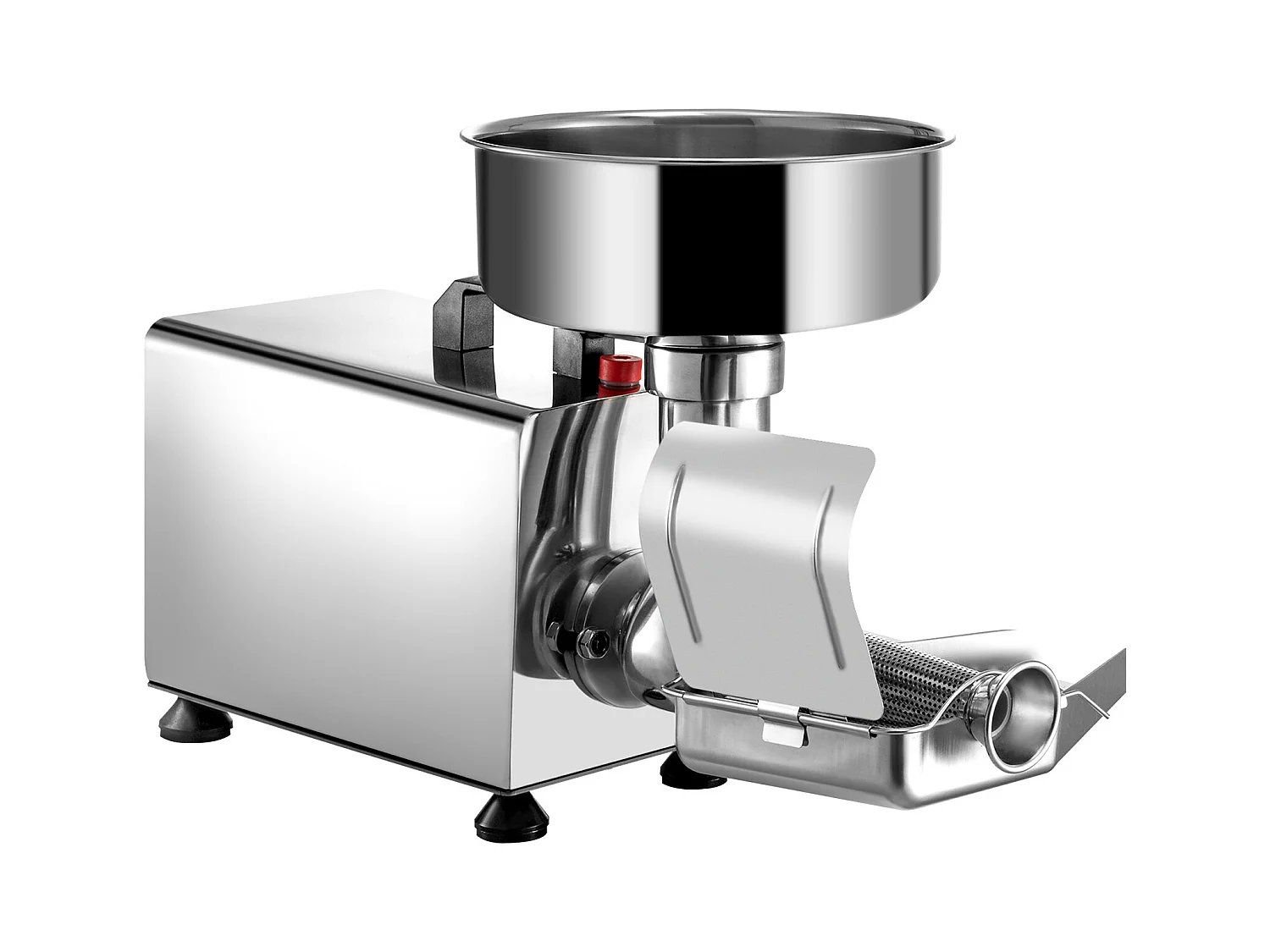 Espremedor De Tomates Elétrico SucceBuy Espremedor De Tomates Elétrico 370 W, Picadora Em Aço Inoxidável, Peneira Alimentar E Máquina De Molho