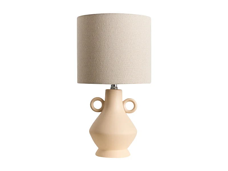 Lampe à poser KERULEN Céramique Beige