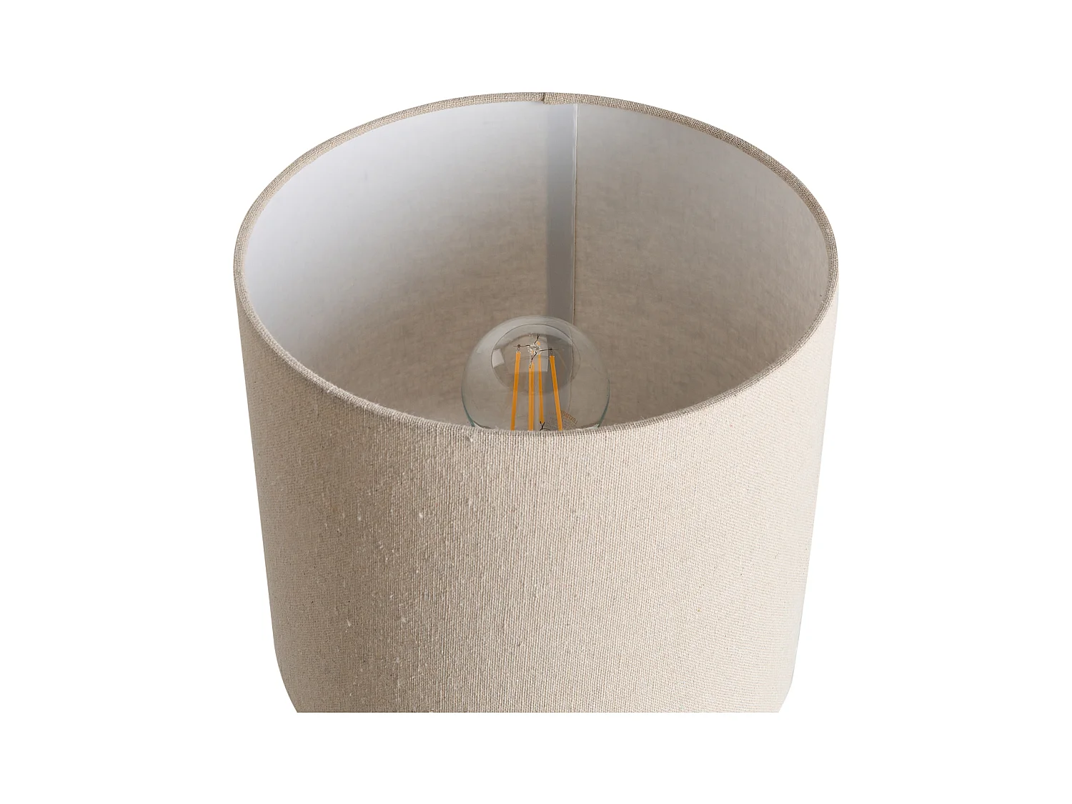 Lampe à poser KERULEN Céramique Beige