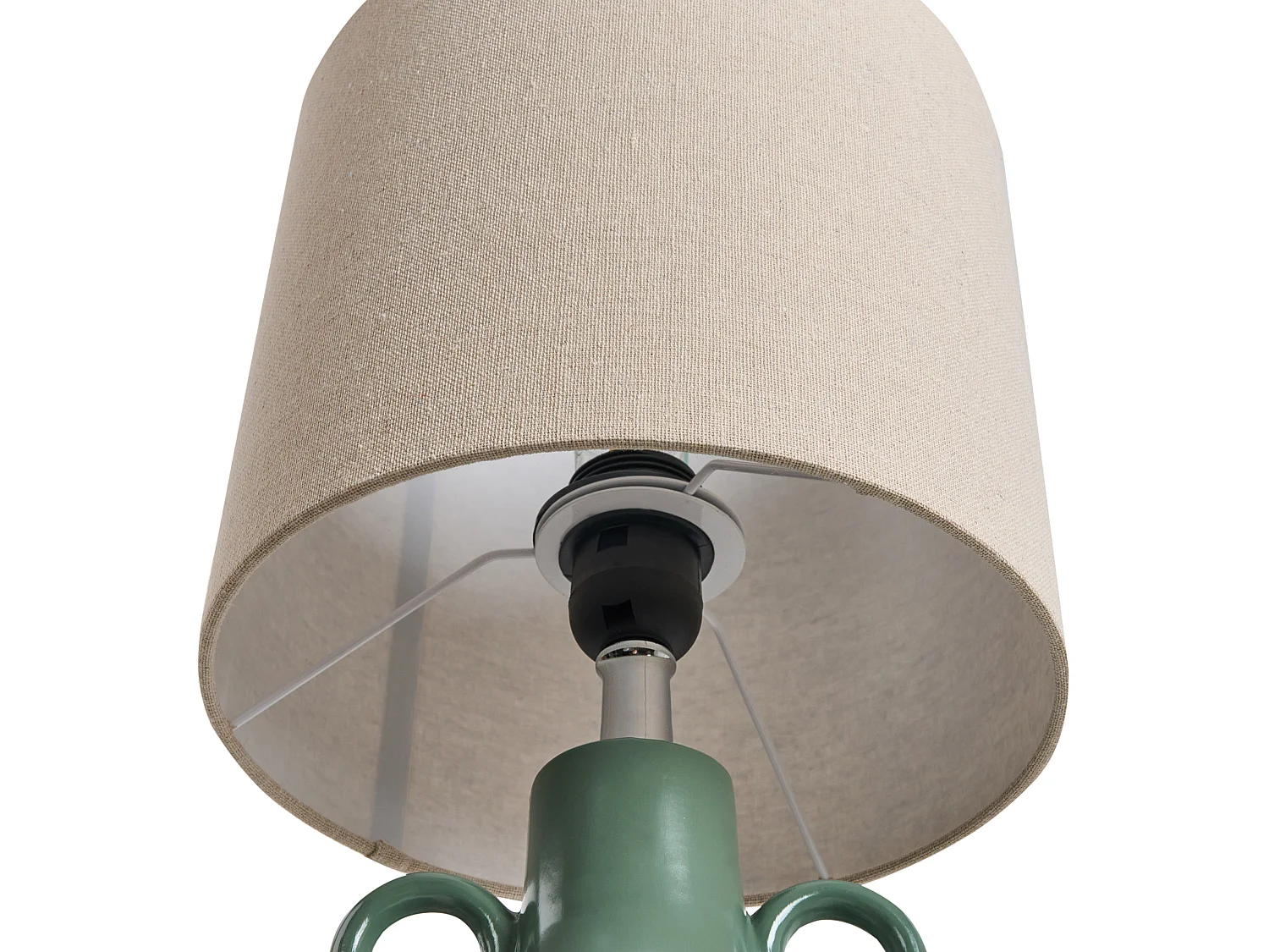 Table Lamp KERULEN Ceramic Green