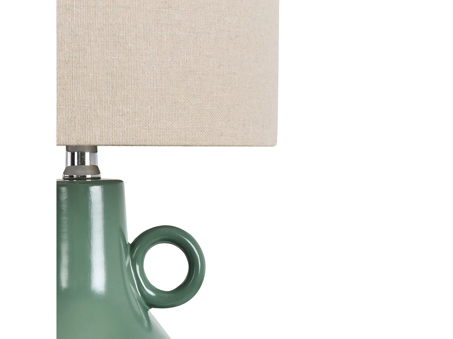 Table Lamp KERULEN Ceramic Green