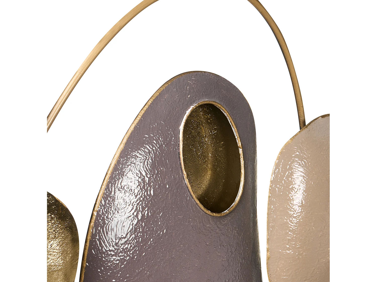 Décoration murale CLANE Métal 46 cm Doré