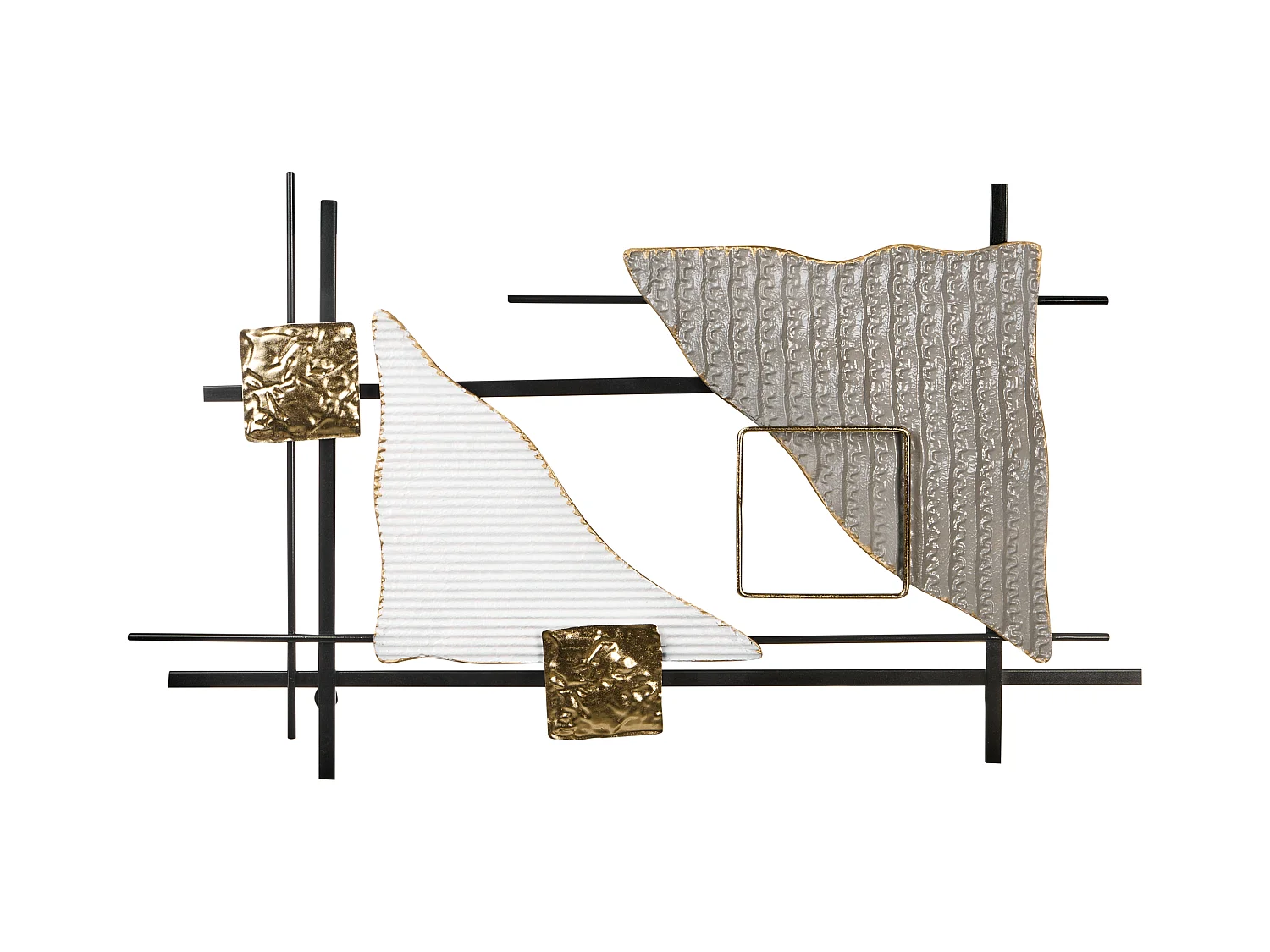 Décoration murale PORTMARNOCK Métal 45 cm Multicolore