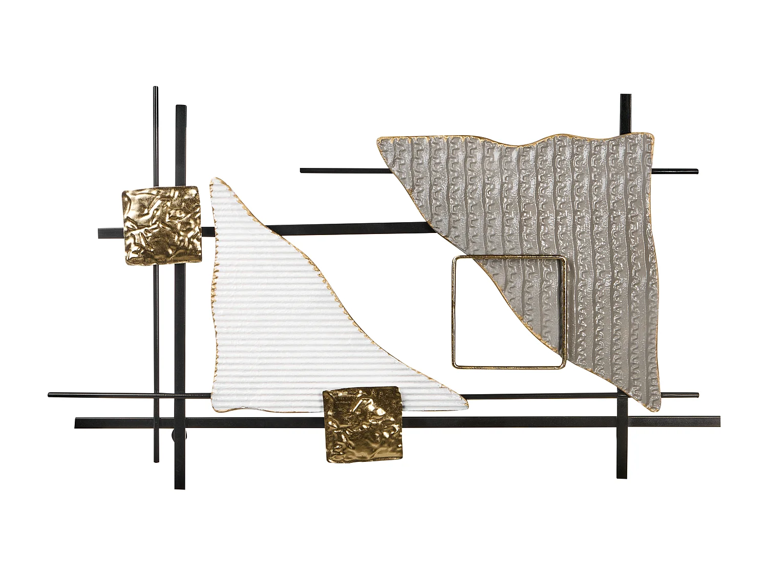 Décoration murale PORTMARNOCK Métal 45 cm Multicolore