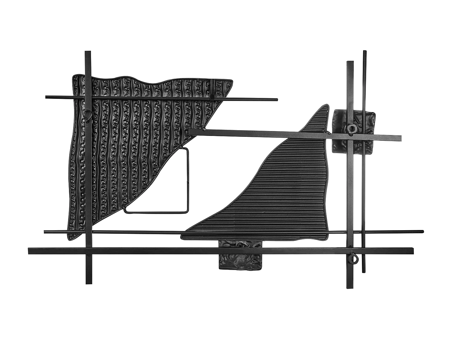 Décoration murale PORTMARNOCK Métal 45 cm Multicolore