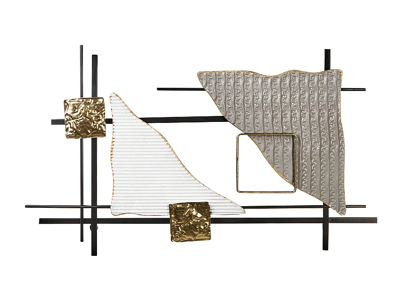 Décoration murale PORTMARNOCK Métal 45 cm Multicolore