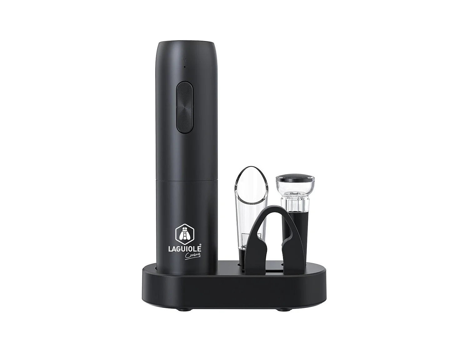 Ouvre-bouteille électrique noir rechargeable