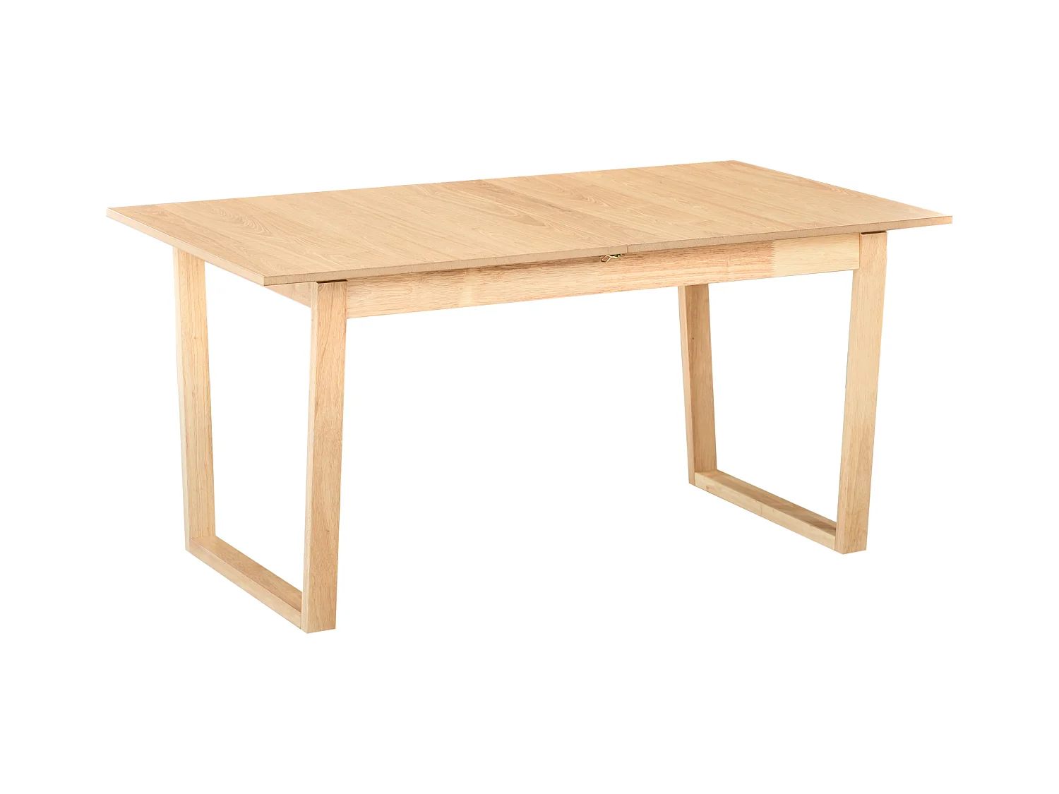 Table de salle à manger extensible CAMDEN Frêne clair 160/200 cm 95 cm