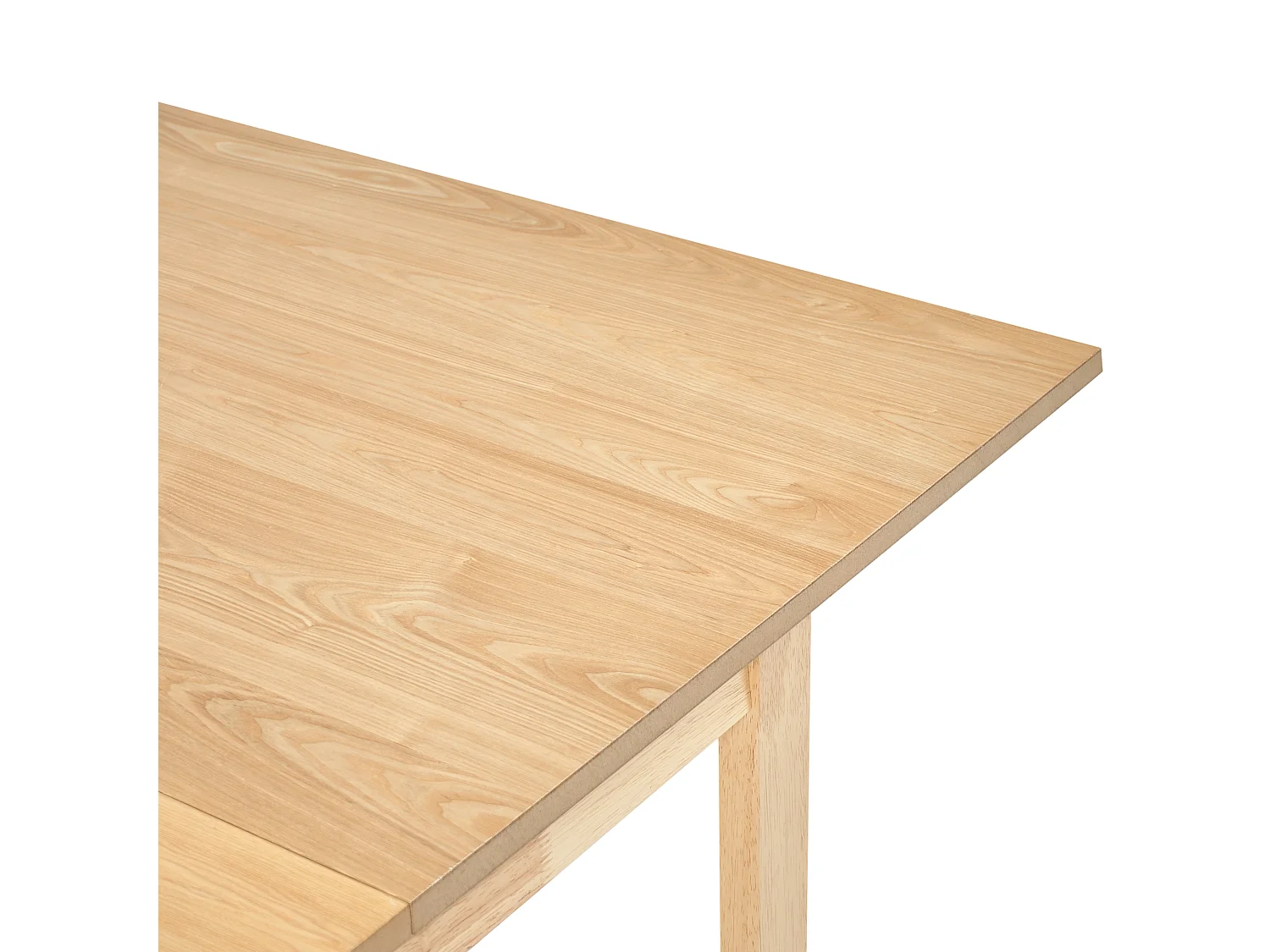 Table de salle à manger extensible CAMDEN Frêne clair 160/200 cm 95 cm