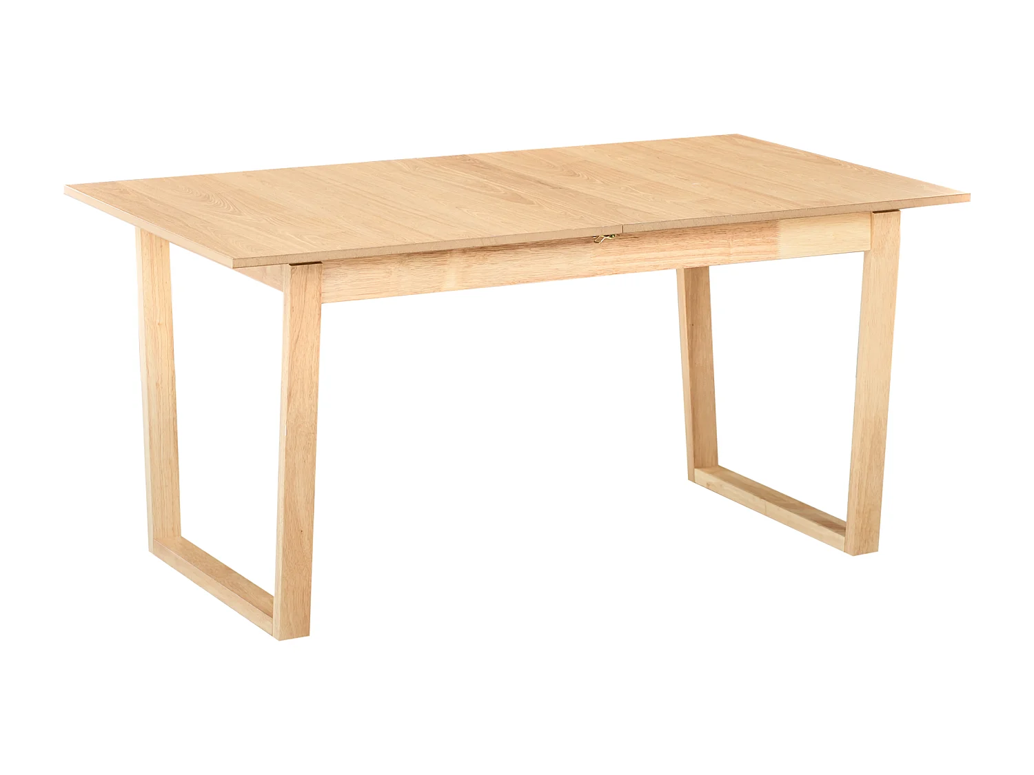 Table de salle à manger extensible CAMDEN Frêne clair 160/200 cm 95 cm