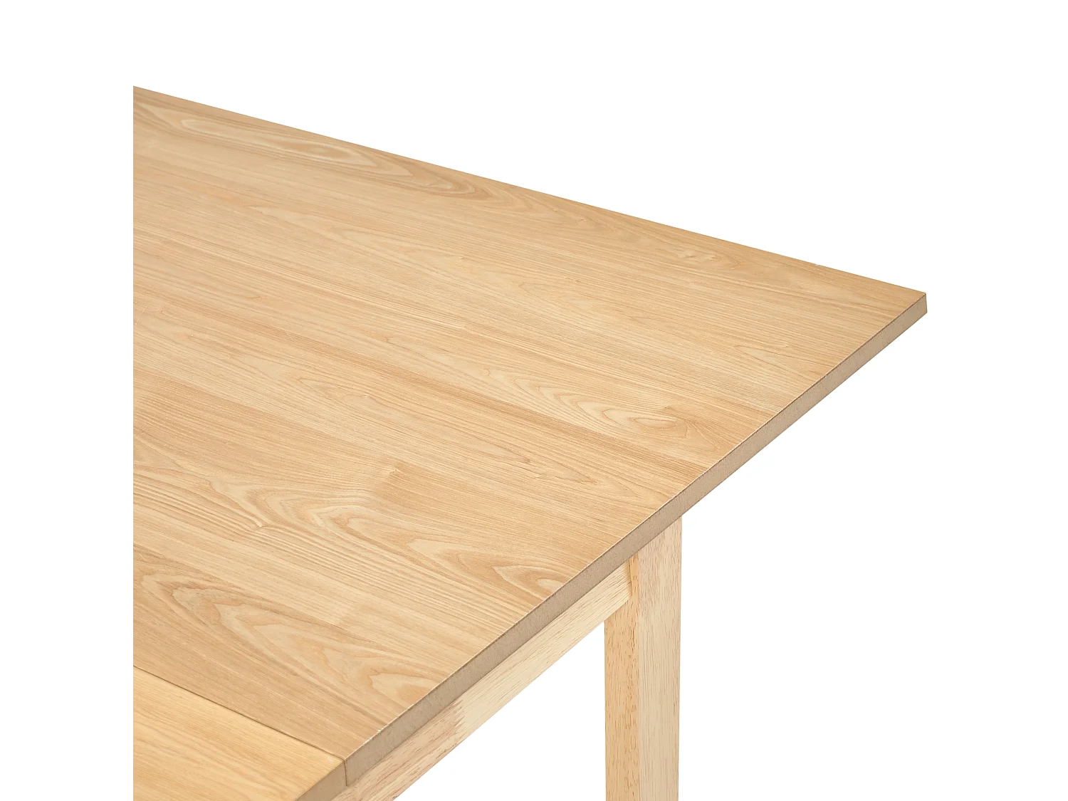 Table de salle à manger extensible CAMDEN Frêne clair 160/200 cm 95 cm