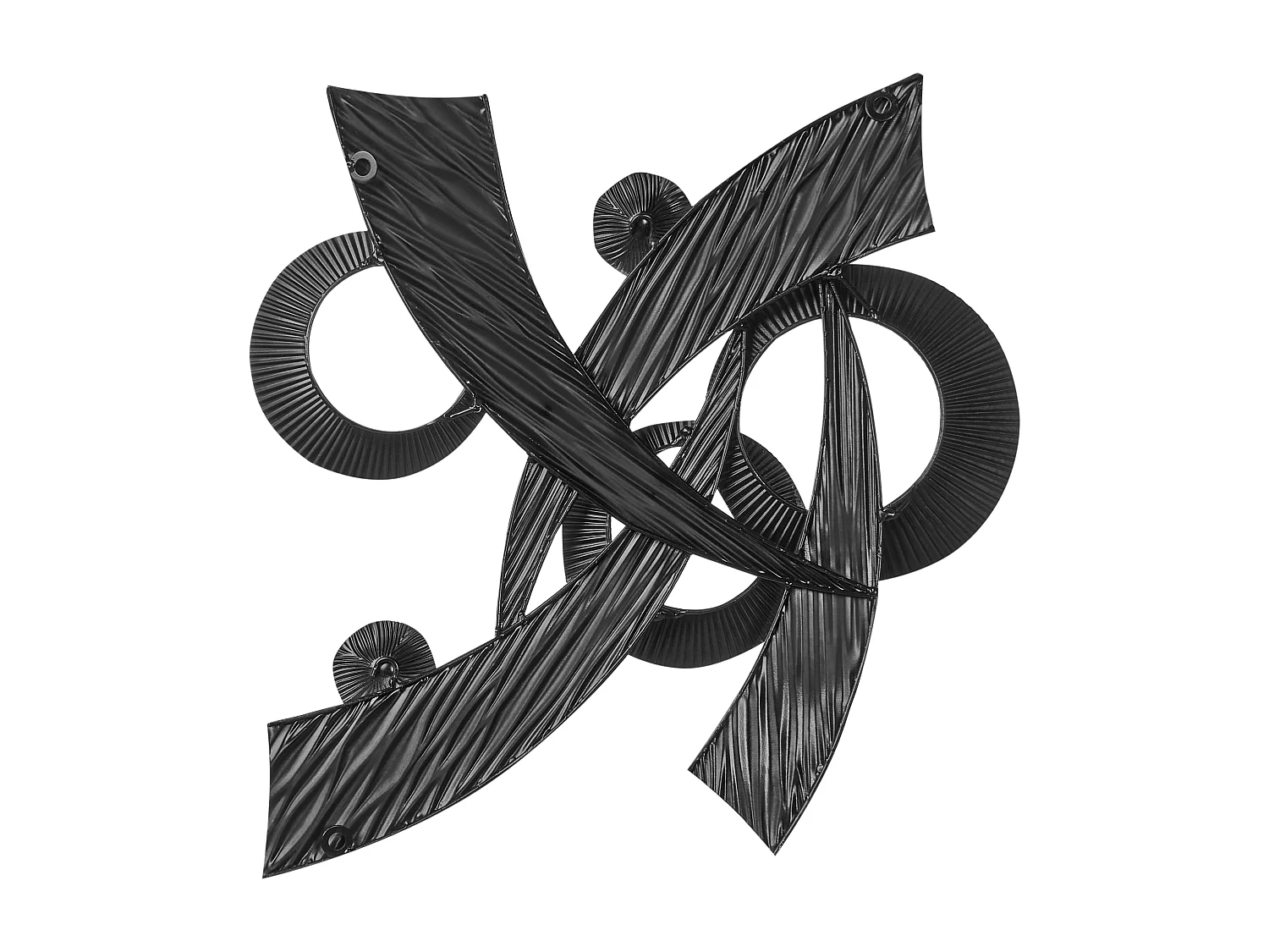 Décoration murale FENIT Métal 54 cm Doré