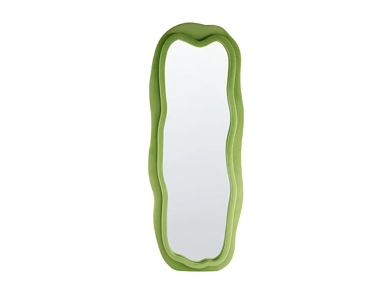 Miroir BEAUNE 56 cm 160 cm Velours Vert