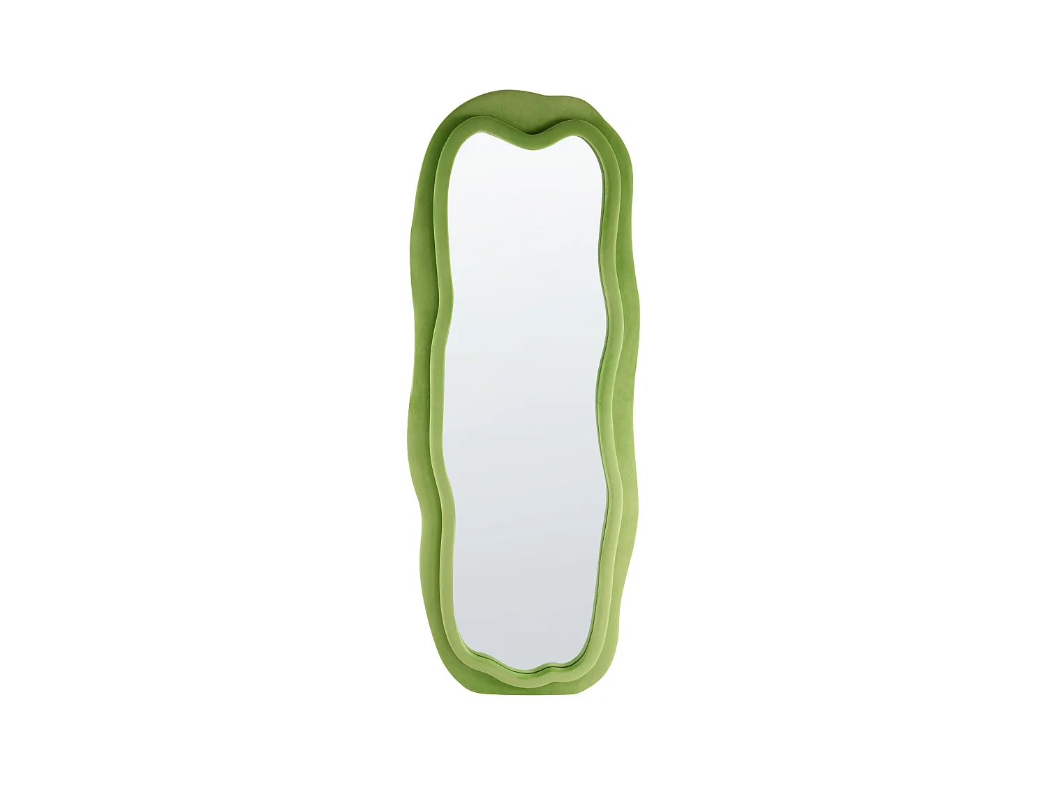 Miroir BEAUNE 56 cm 160 cm Velours Vert