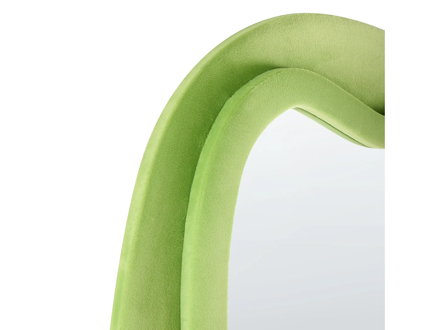 Miroir BEAUNE 56 cm 160 cm Velours Vert