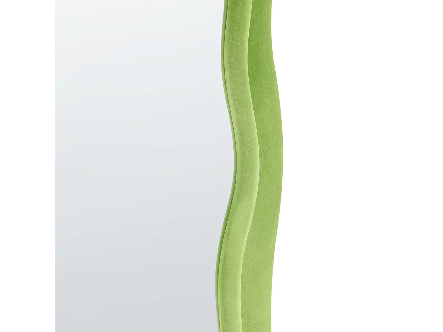 Miroir BEAUNE 56 cm 160 cm Velours Vert