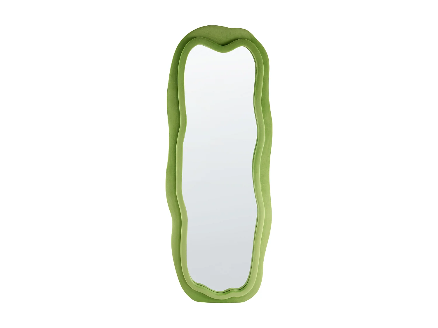 Miroir BEAUNE 56 cm 160 cm Velours Vert