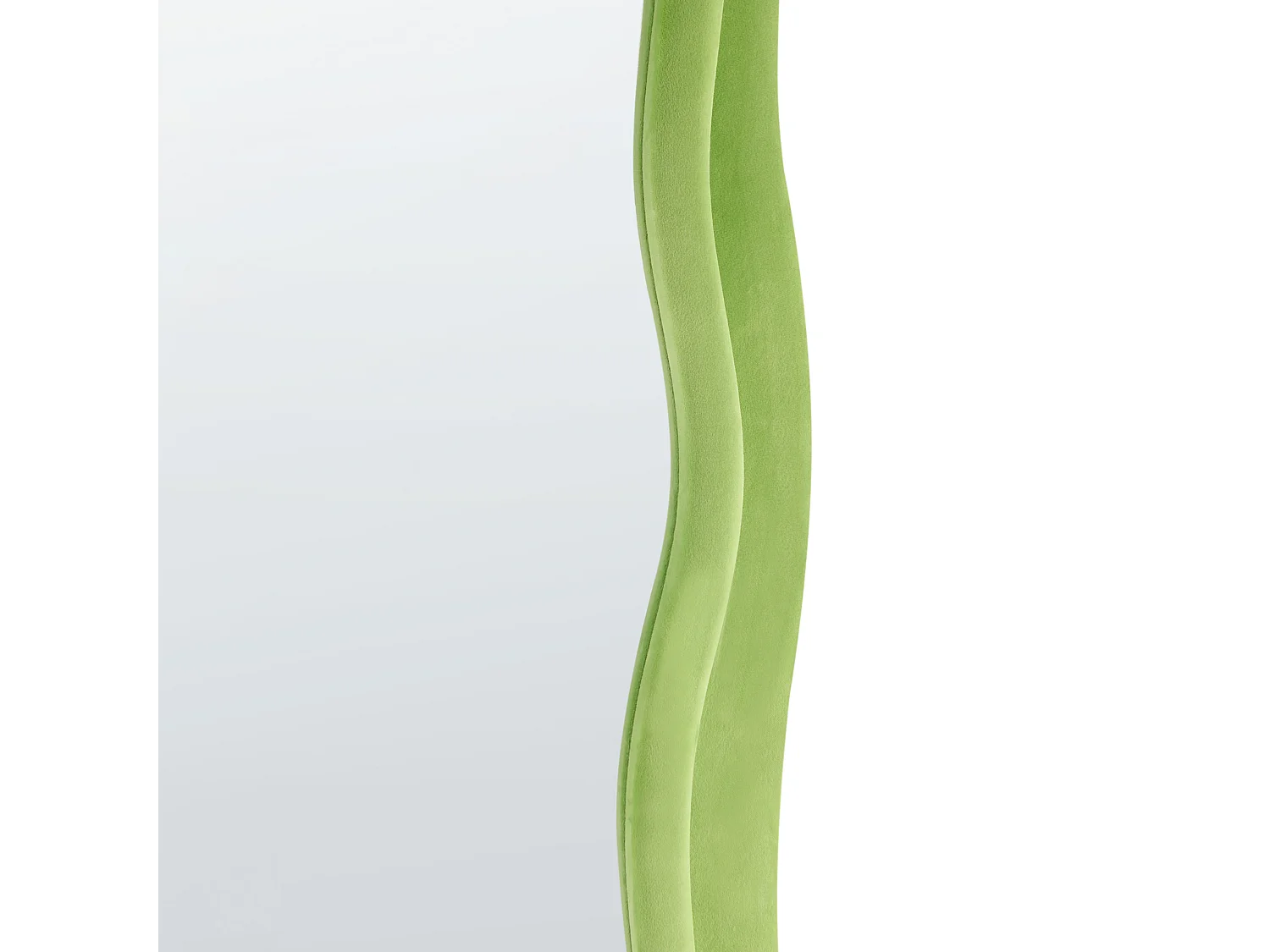 Miroir BEAUNE 56 cm 160 cm Velours Vert