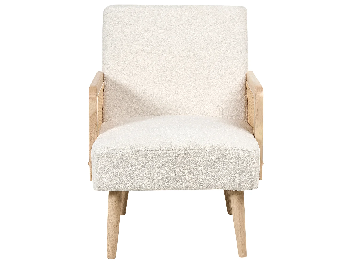 Armchair HOJBY Boucle Off-White