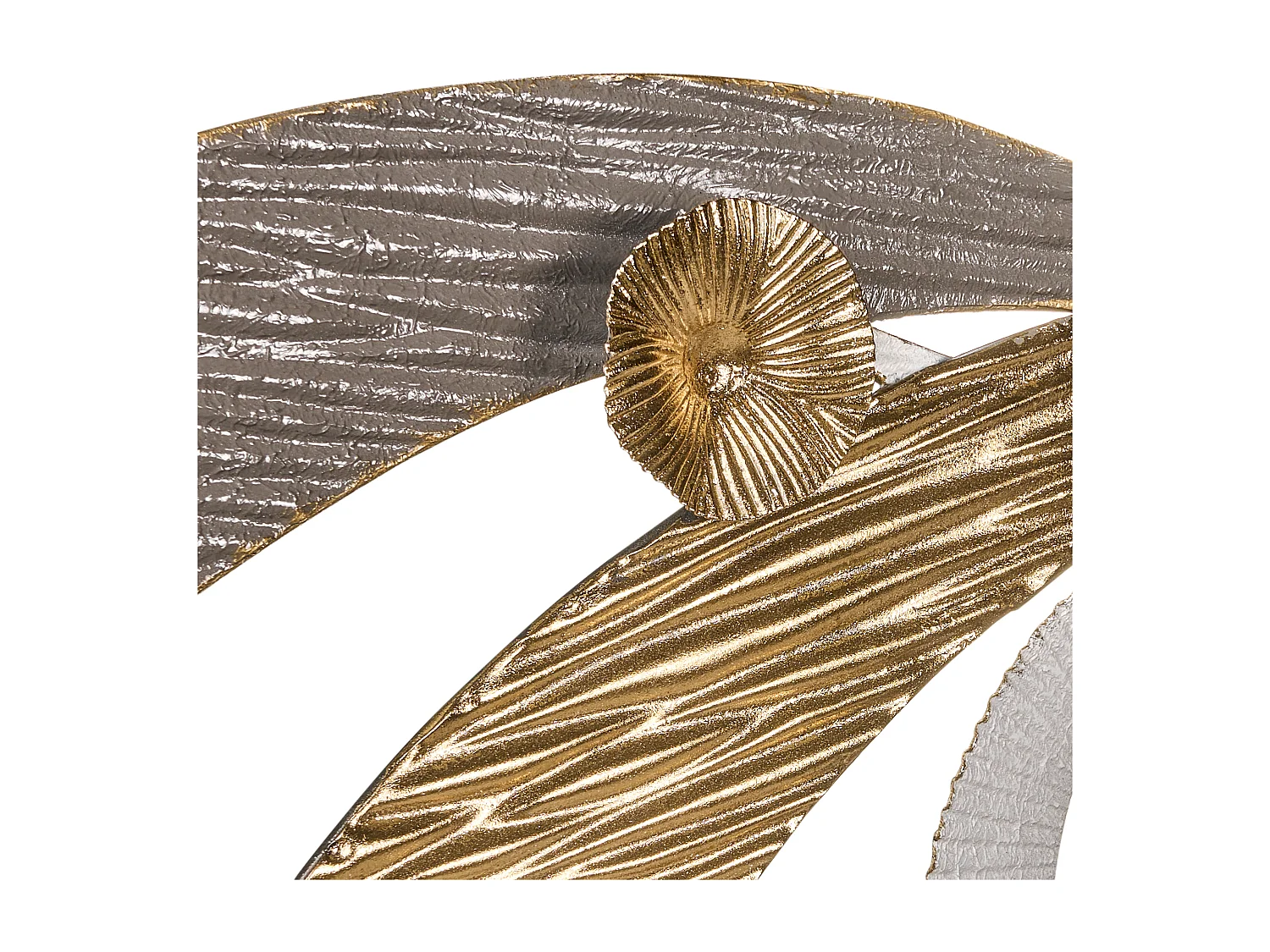 Décoration murale TIMAHOE Métal 31 cm Doré