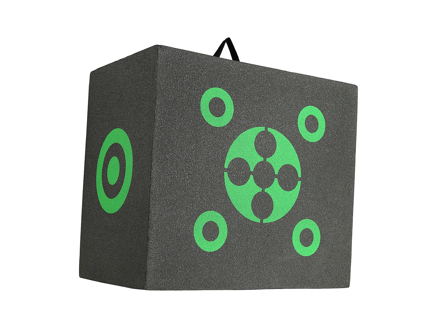 Cible de Tir à l'Arc SucceBuy, 406x457 mm, Cible en Mousse Cubique pour Entraînement en Extérieur