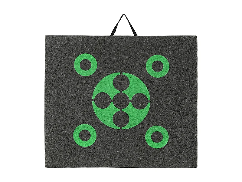 Cible de Tir à l'Arc SucceBuy, 406x457 mm, Cible en Mousse Cubique pour Entraînement en Extérieur