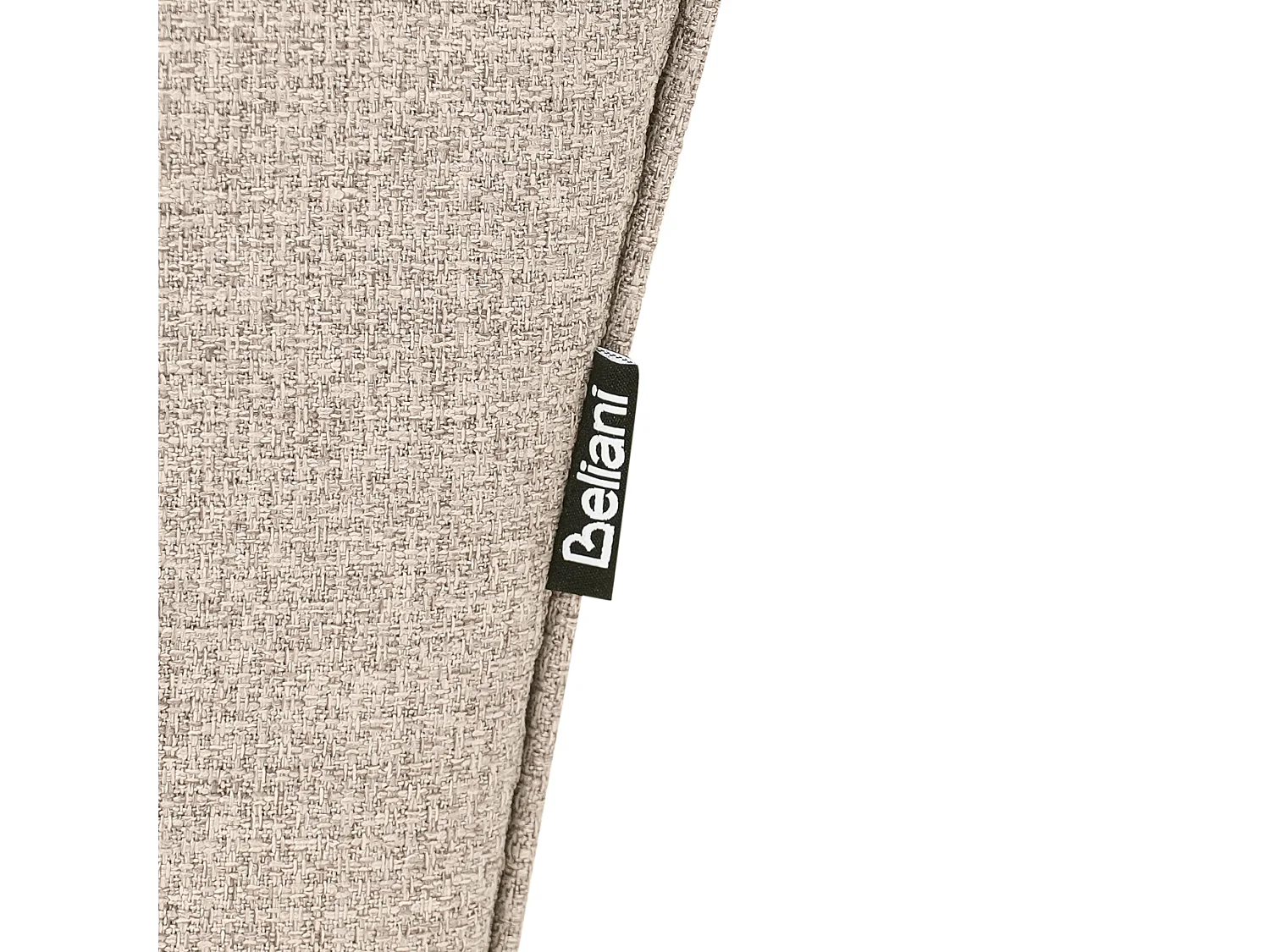 Chaise longue NANTILLY Tissu Marron clair