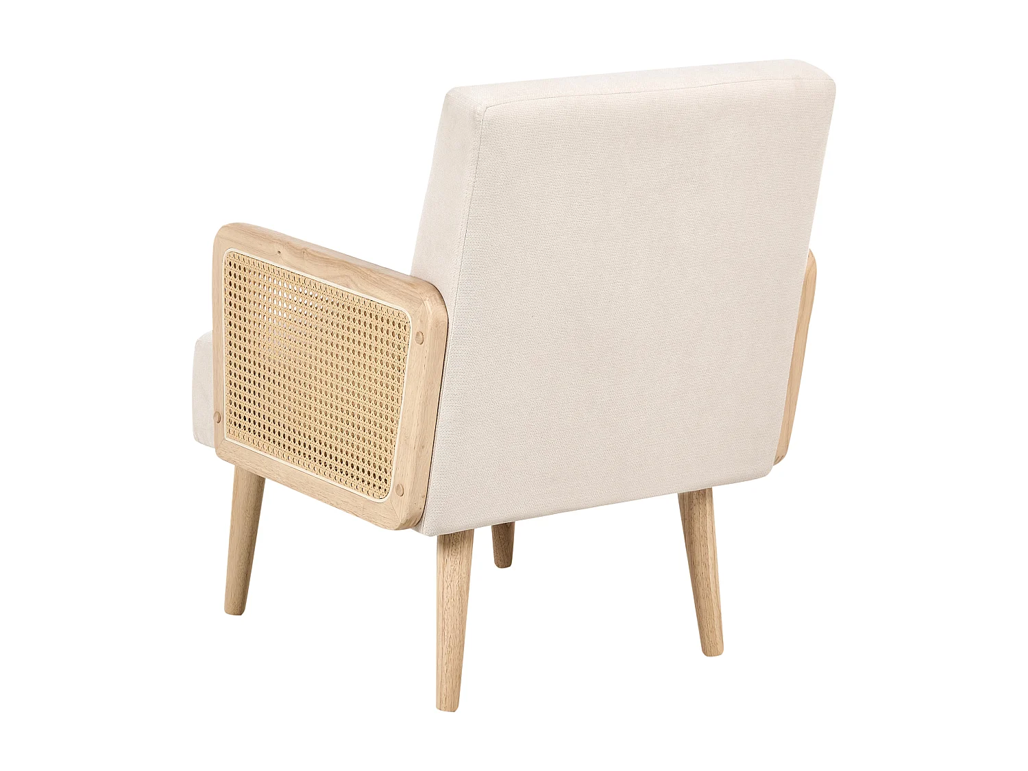 Fauteuil HOJBY Tissu Beige clair
