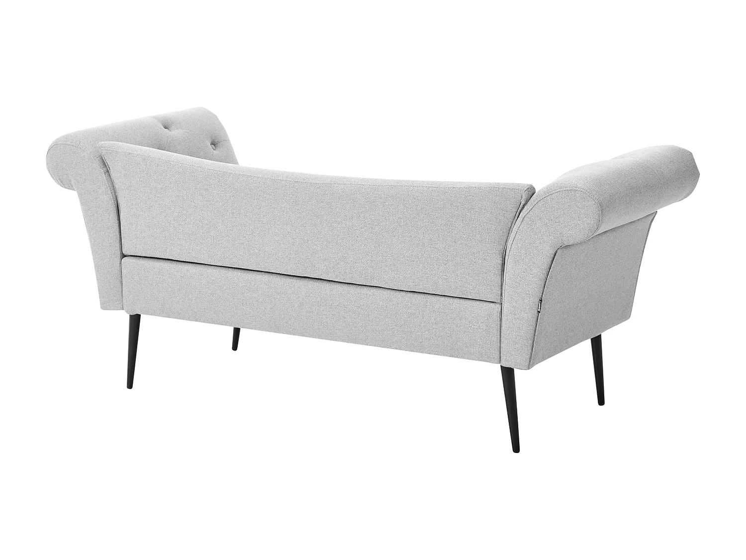 Chaise longue NANTILLY Tissu Gris clair
