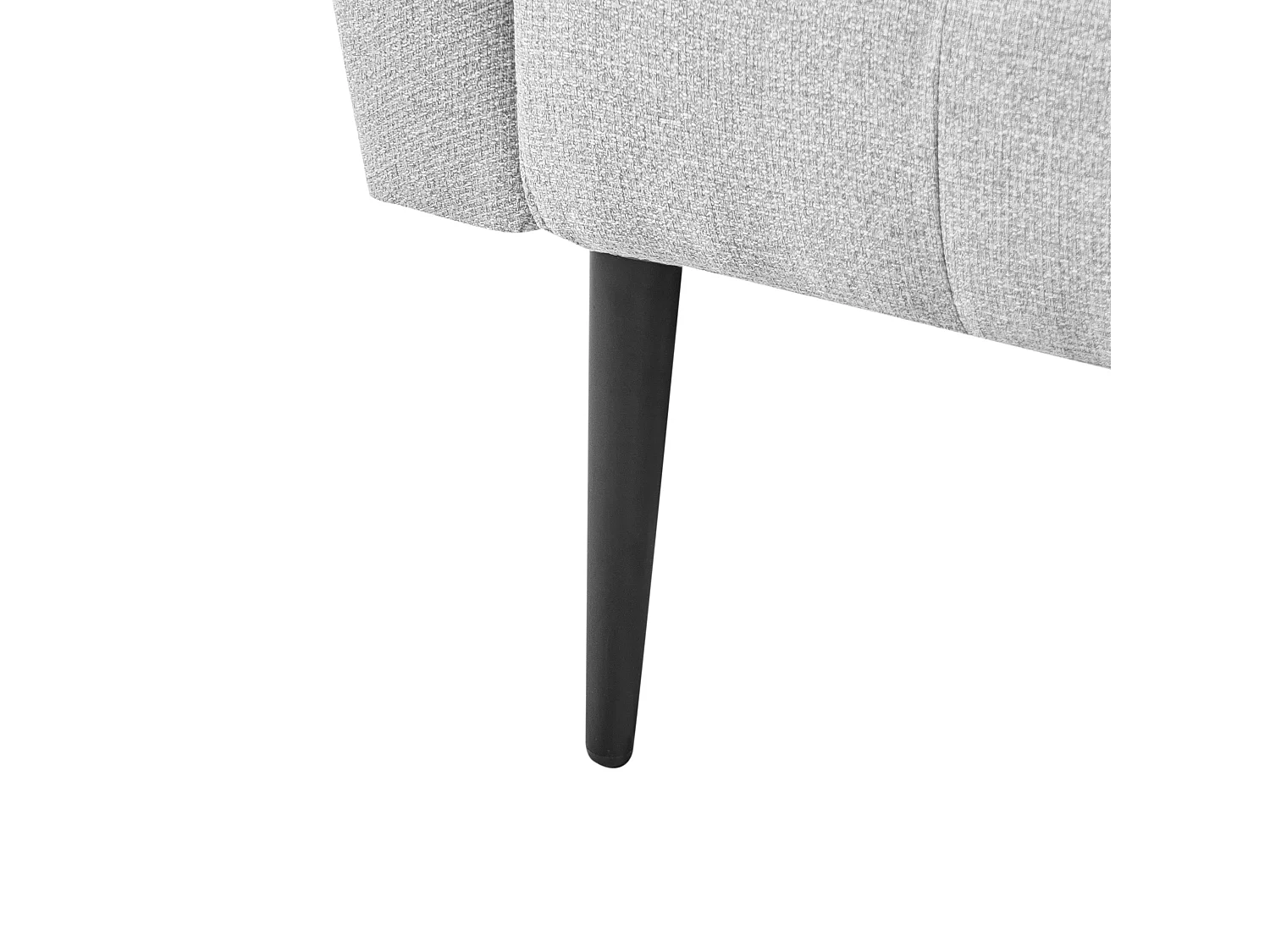 Chaise longue NANTILLY Tissu Gris clair