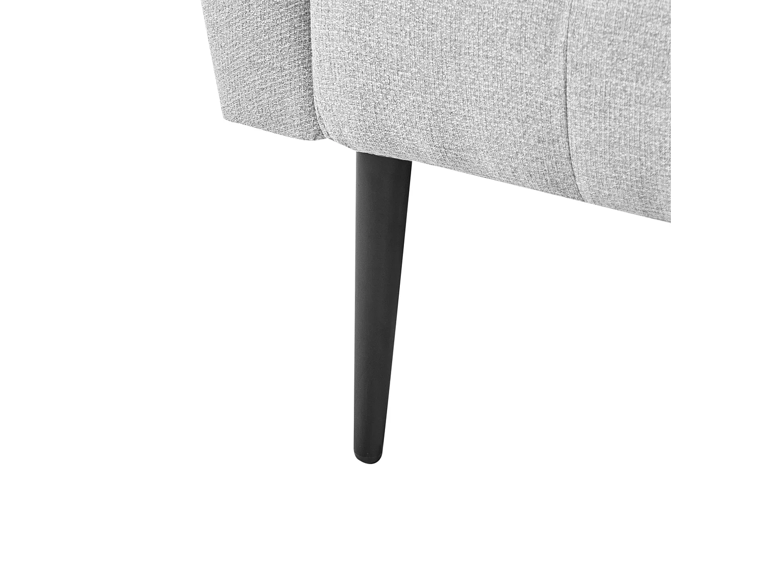 Chaise longue NANTILLY Tissu Gris clair