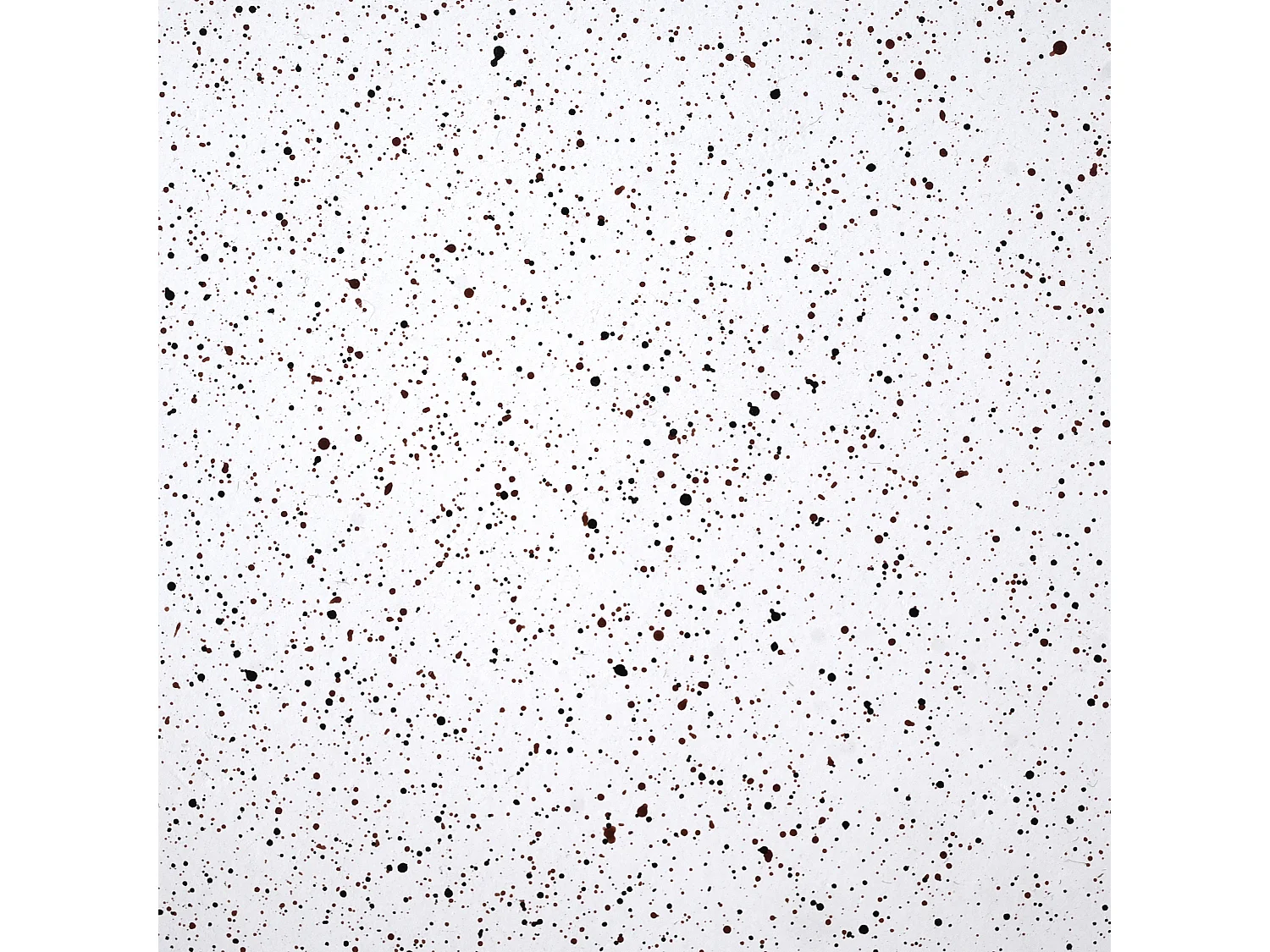 Table d'appoint ANTELAO 37 cm 37 cm Effet terrasse Terrazzo blanc