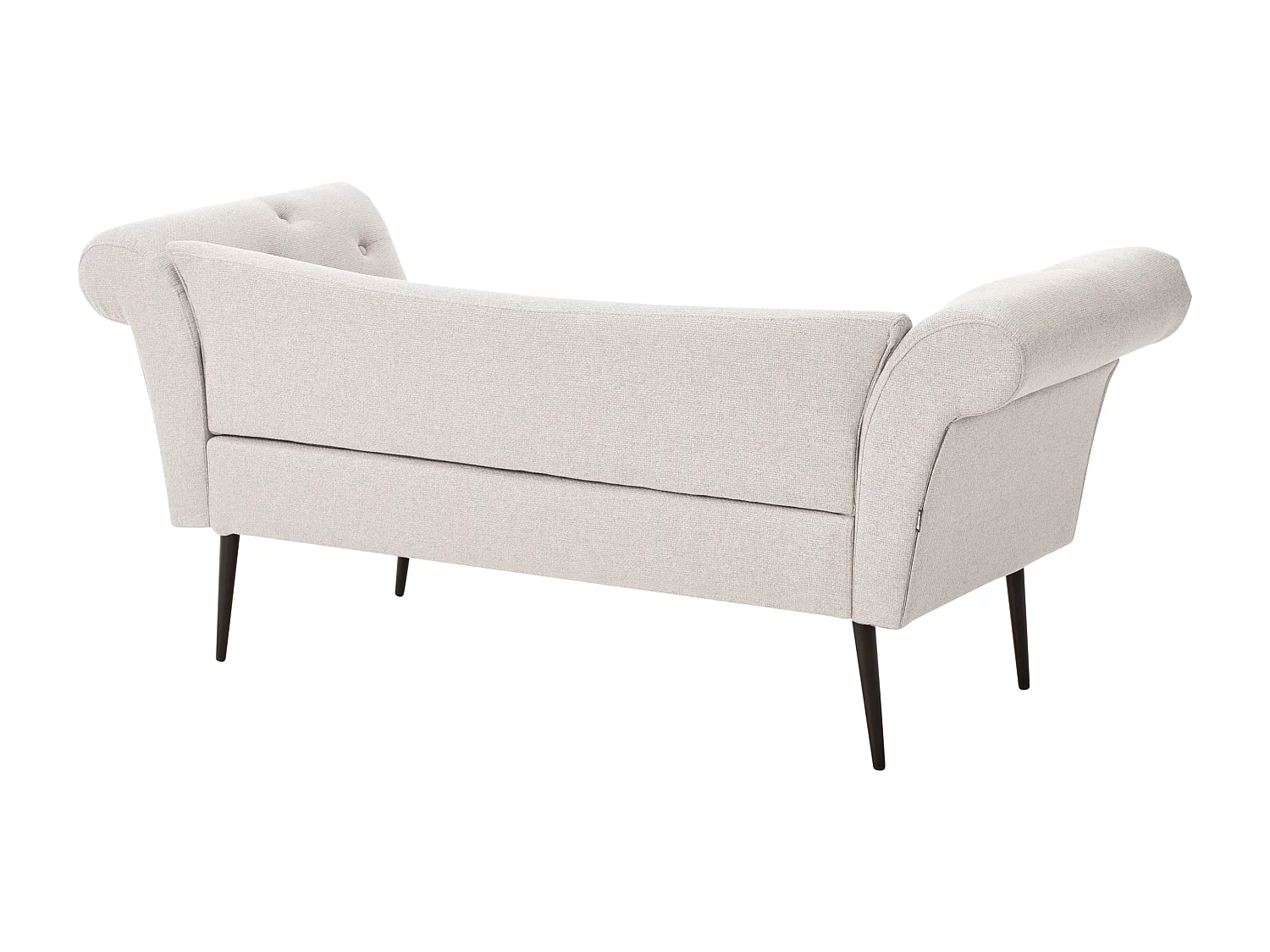Chaise longue NANTILLY Tissu Beige clair