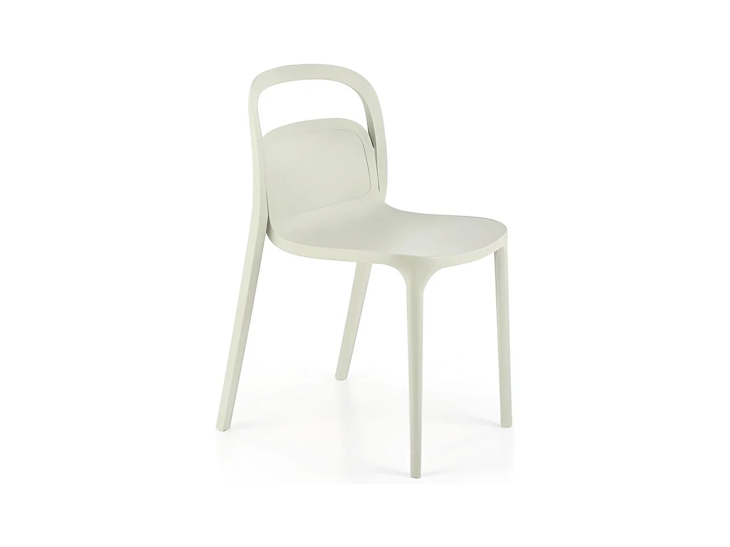 Chaise B490 / Polypropylène / Vert