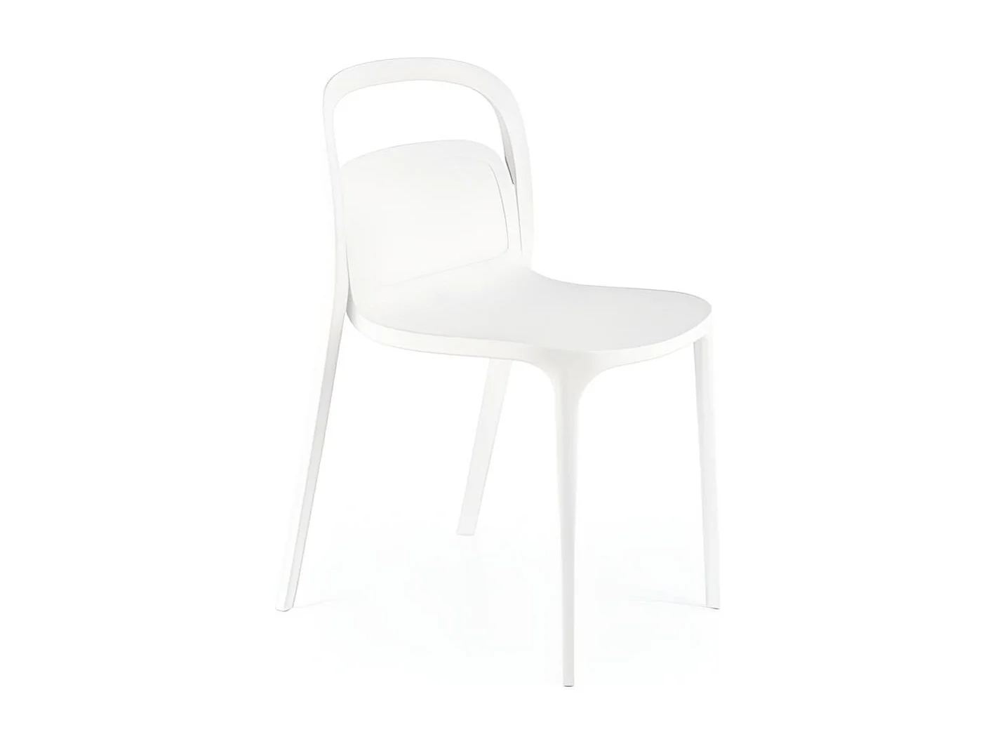 Sedia B490 / Polipropilene / Nero