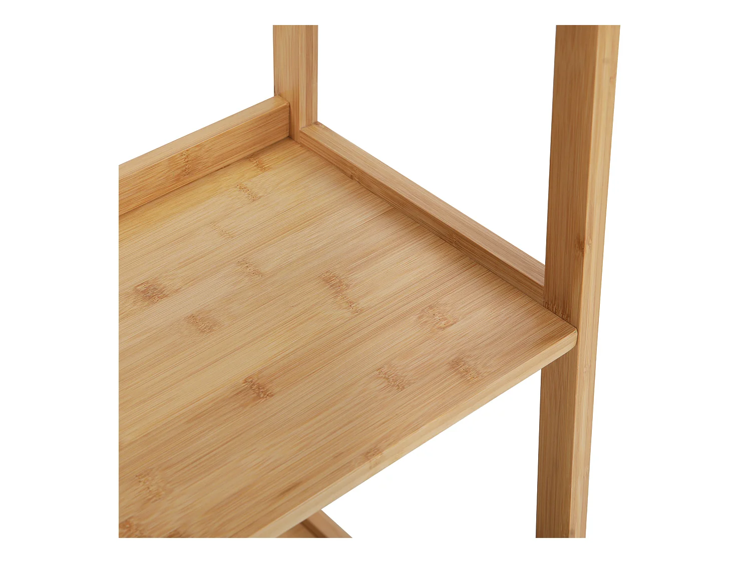 Bibliothèque SVITA RAJA en bambou, étagère de rangement à 4 niveaux, pour salon, couloir, naturel