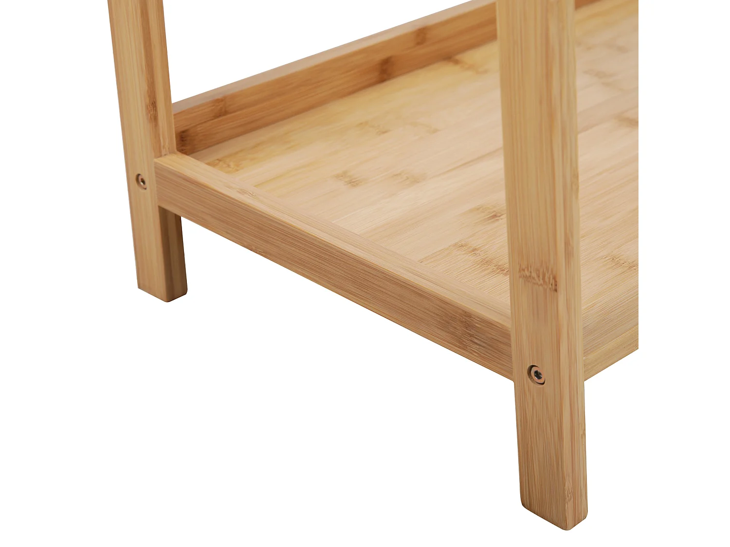 Bibliothèque SVITA RAJA en bambou, étagère de rangement à 4 niveaux, pour salon, couloir, naturel