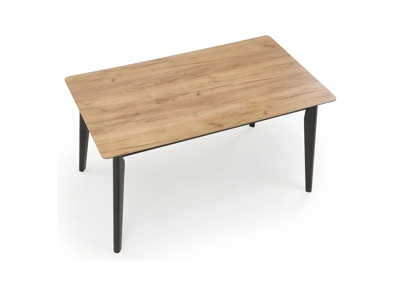 Esstisch Xarelto Gulian (80x140-180)/Erweiterbar/Braun&Schwarz