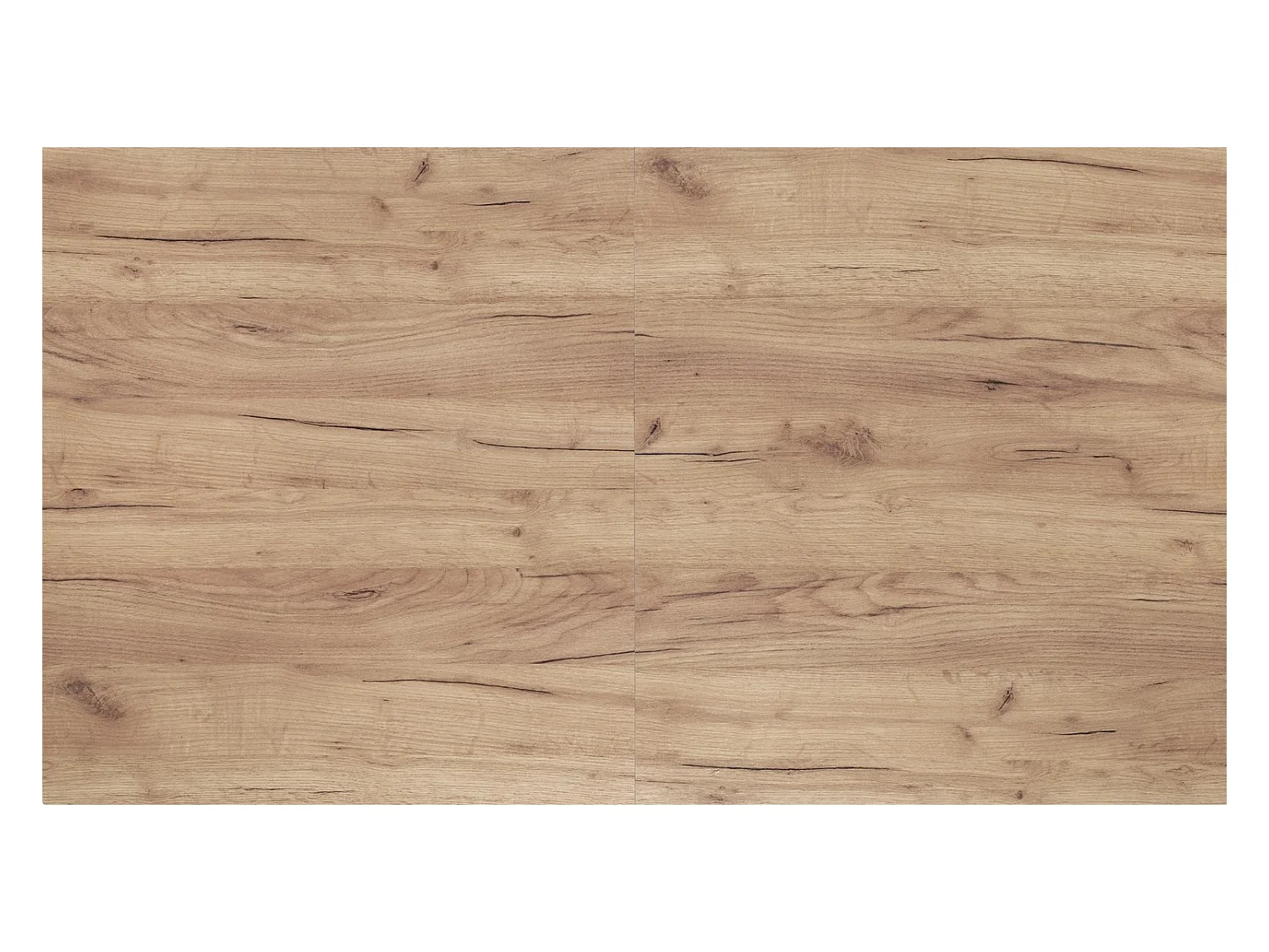 Esstisch Xarelto Gulian (80x140-180)/Erweiterbar/Braun&Schwarz