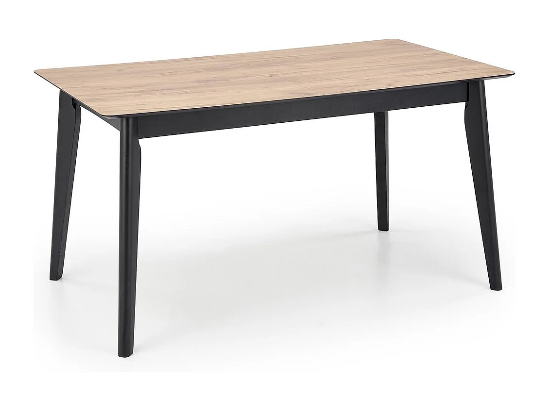 Esstisch Xarelto Gulian (80x140-180)/Erweiterbar/Braun&Schwarz