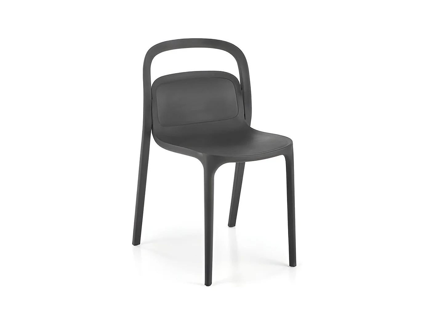 Chaise B490 / Polypropylène / Noir