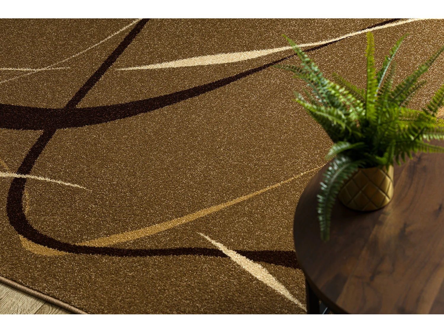 Tappeto CARAMELLO CHOCO noce  200x300 cm