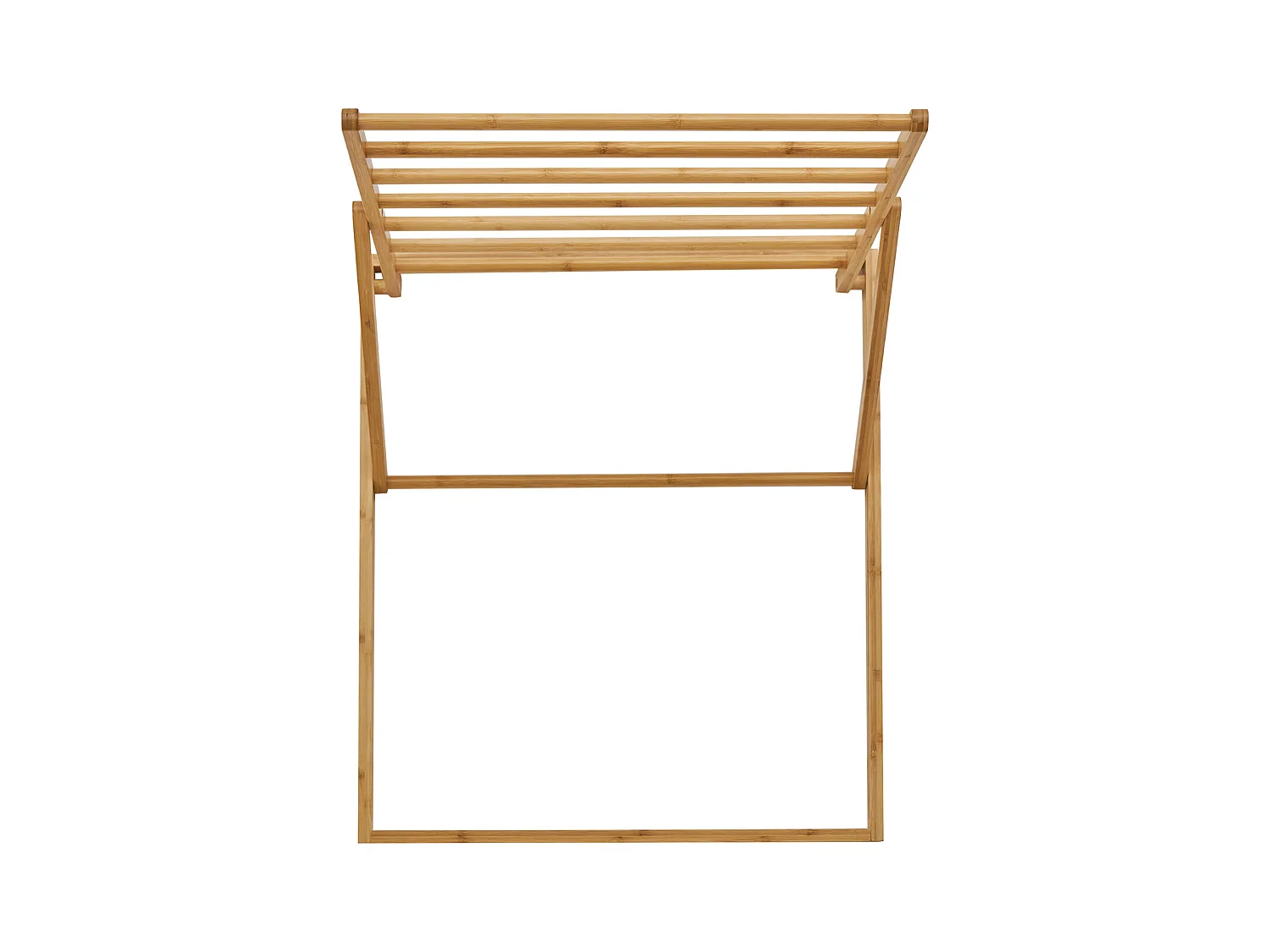 SVITA LOKKA porte-serviettes et porte-vêtements mural pliable en bambou