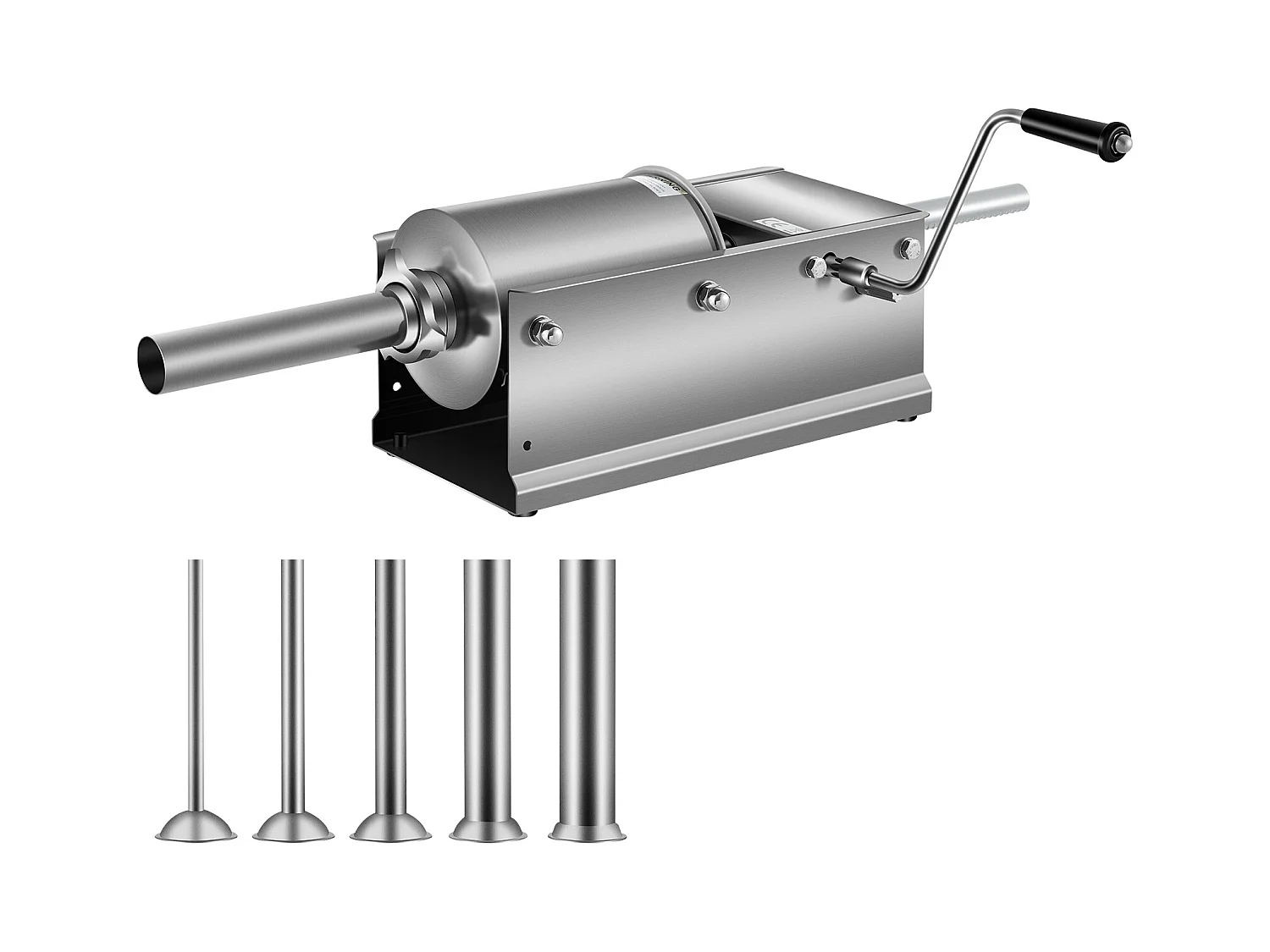 Poussoir à Saucisses Manuel SucceBuy, Horizontale 3 L, Acier Inoxydable 304, pour les Applications Commerciales dans les Supermarchés, les Restaurants