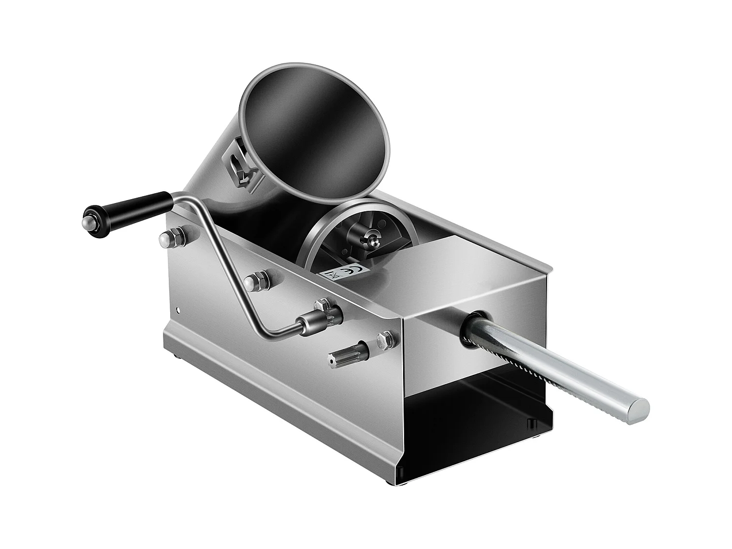 Poussoir à Saucisses Manuel SucceBuy, Horizontale 3 L, Acier Inoxydable 304, pour les Applications Commerciales dans les Supermarchés, les Restaurants