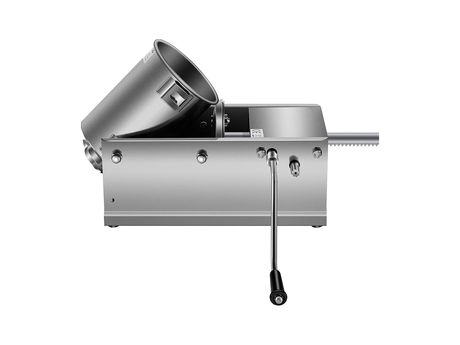 Poussoir à Saucisses Manuel SucceBuy, Horizontale 3 L, Acier Inoxydable 304, pour les Applications Commerciales dans les Supermarchés, les Restaurants