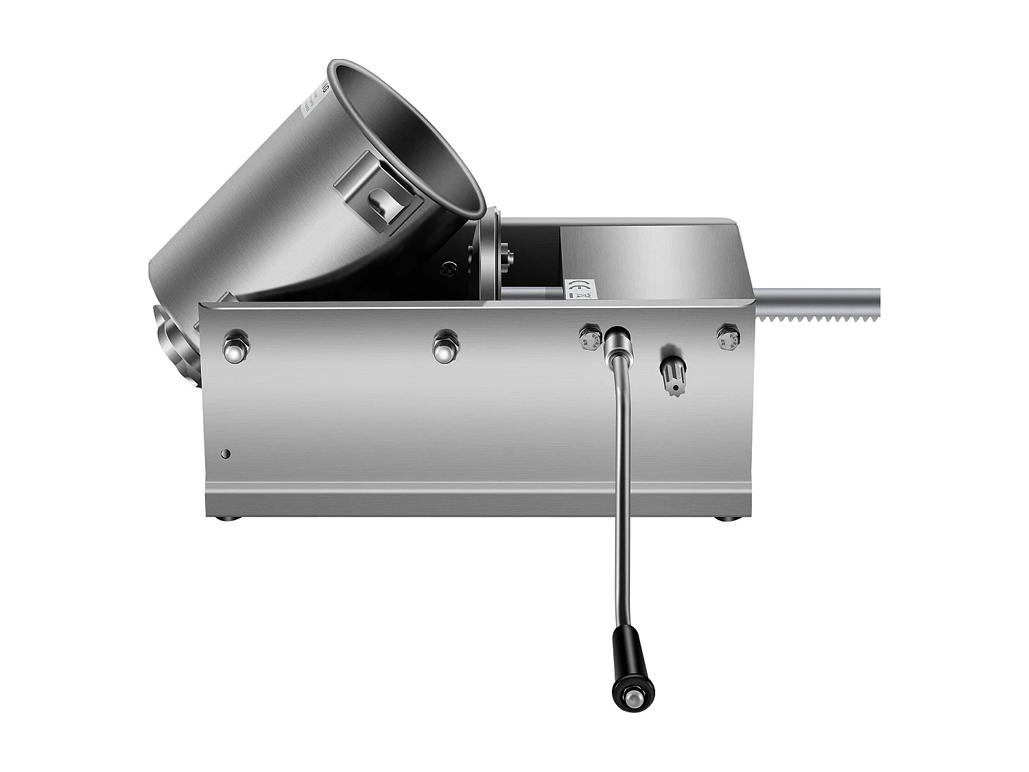 Poussoir à Saucisses Manuel SucceBuy, Horizontale 3 L, Acier Inoxydable 304, pour les Applications Commerciales dans les Supermarchés, les Restaurants