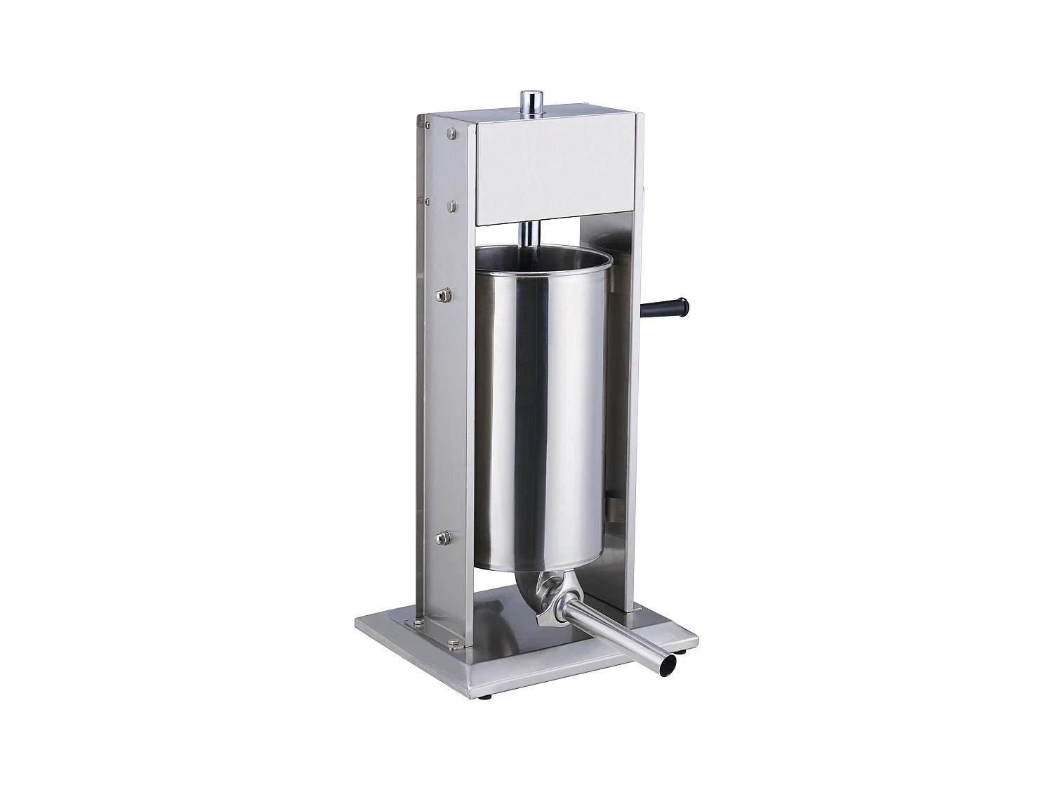 Handmatige Worstpen SucceBuy, 15 L / 30 lbs, RVS 304, voor Commerciële Toepassingen in Supermarkten, Restaurants