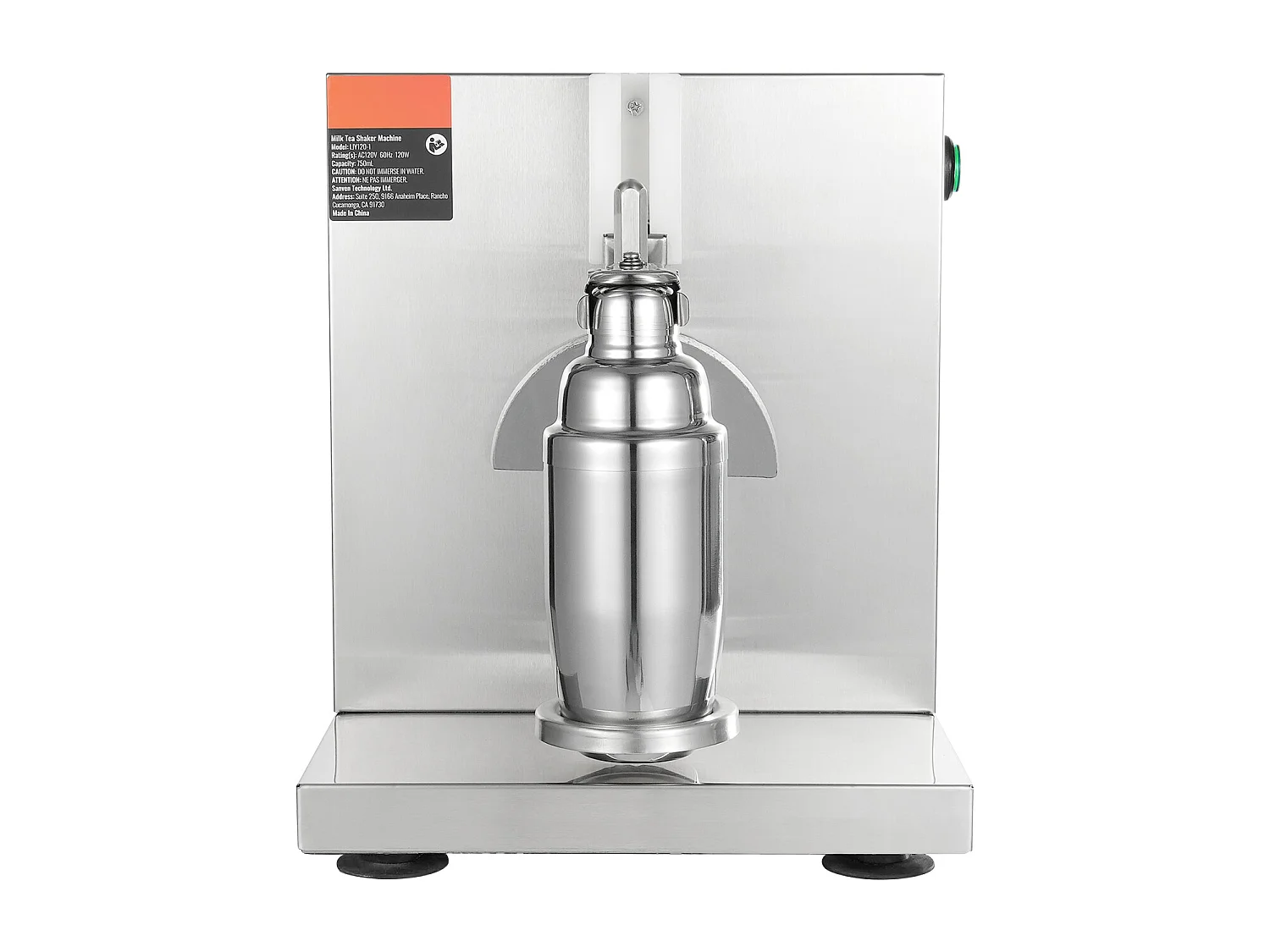 Elektrische Milkshakemachine SucceBuy, 120 W, van Roestvrij Staal voor Commercieel Gebruik